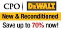 CPO Dewalt Outlet Store